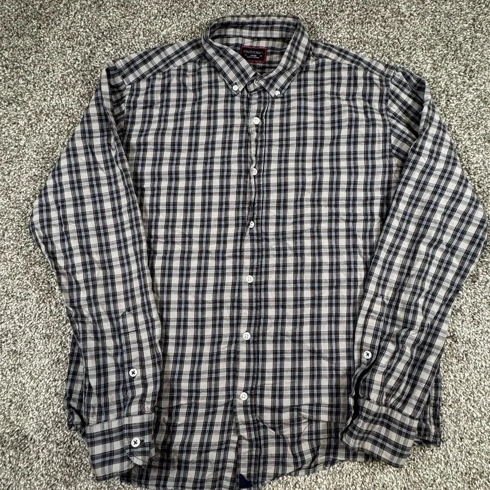 UNTUCKit men blue
