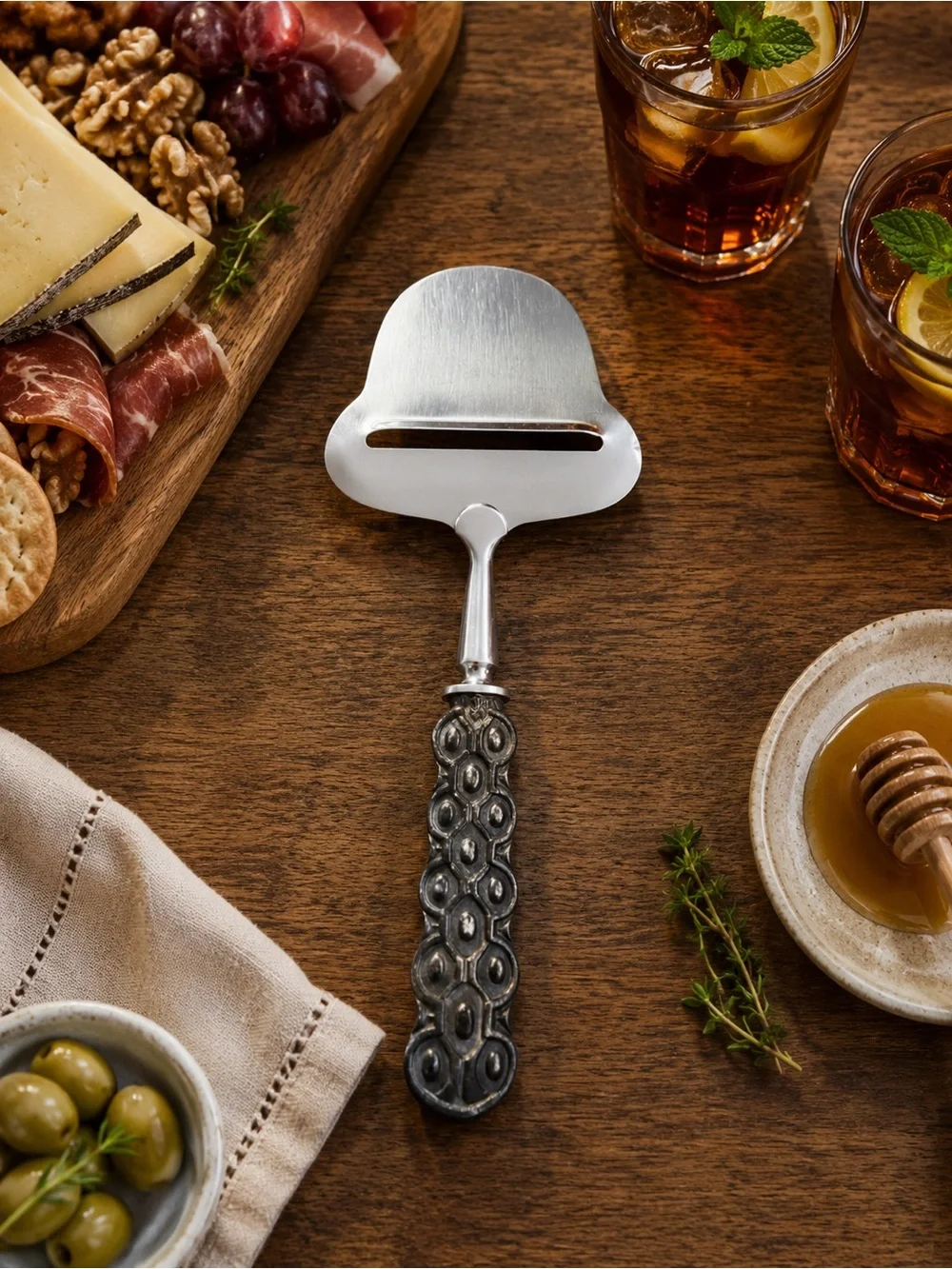 Spor Norway Pewter Cheese Slicer