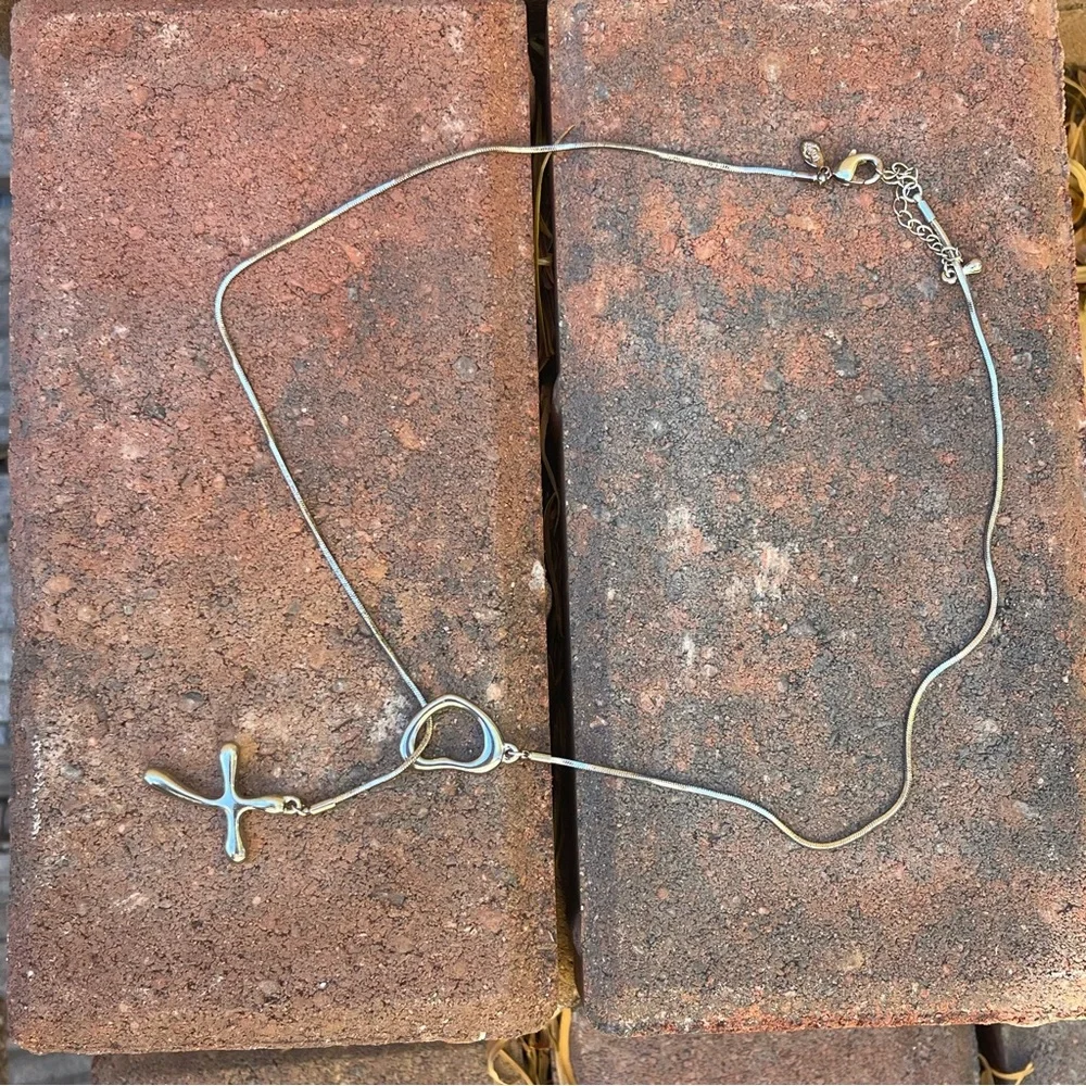 Silver Love‎ and Faith Necklace