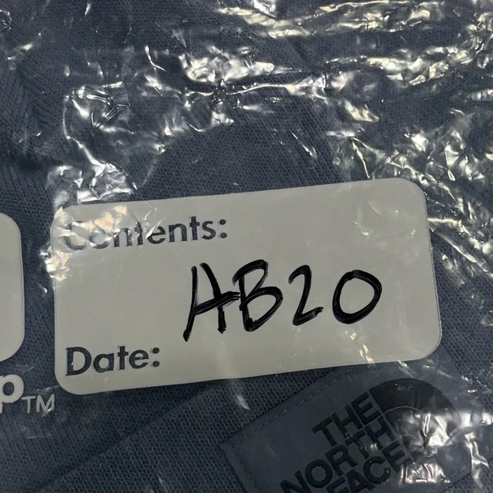 The North Face new tags