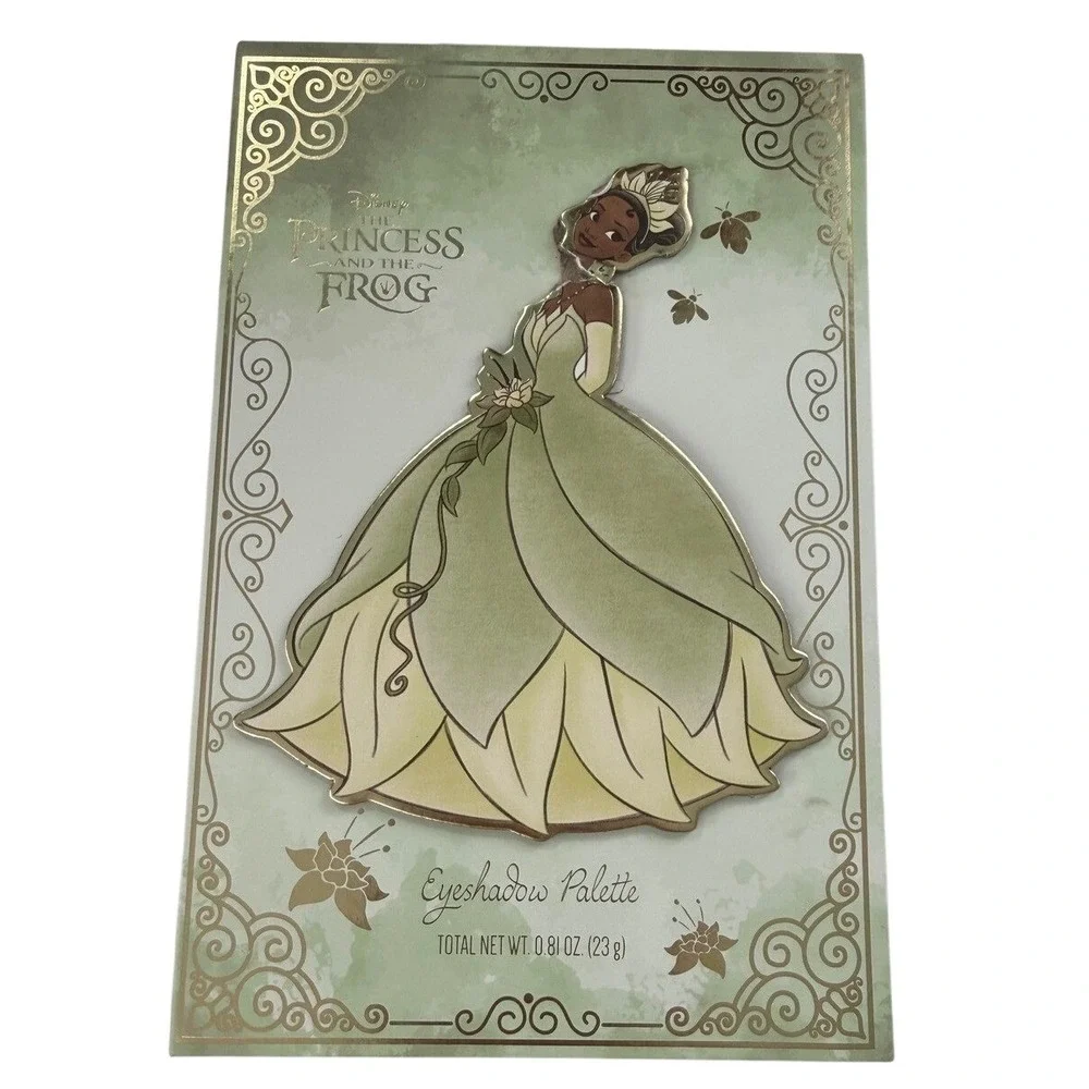 Disney Princess and the Frog Eyeshadow Palette Taste Beauty Tiana Mirror‎ NEW