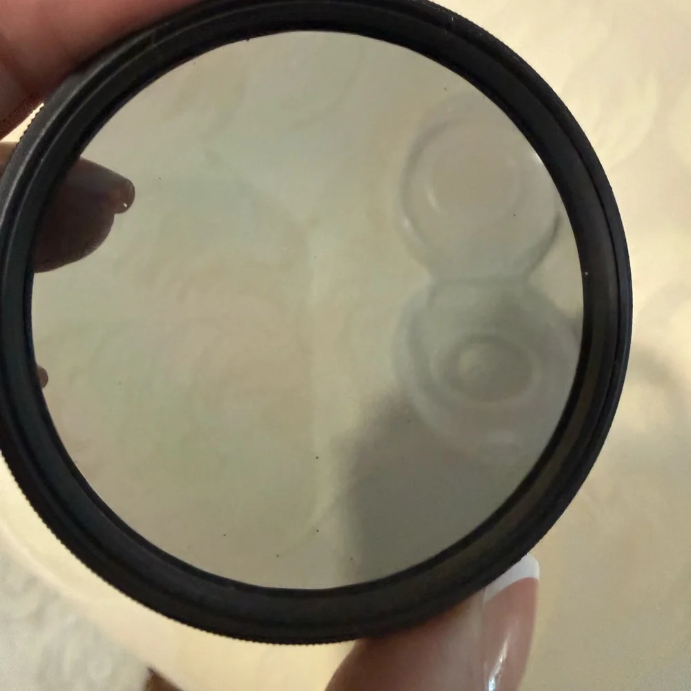 Vivitar 58mm CPL Circular Polarizing Camera Lens Filter w‎ Case