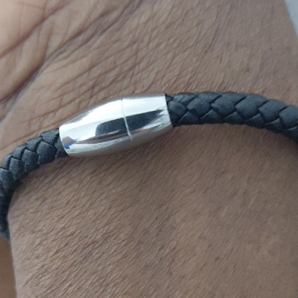 lucano Geovanni silver leather