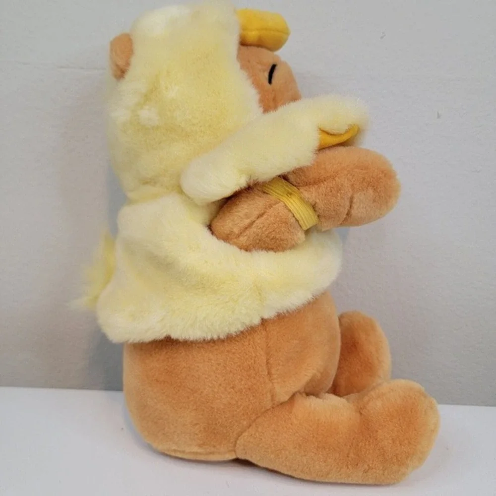 Walt Disney Winnie The Pooh Yellow Duck Easter Costume 15” Plush‎ Stuffed Animal
