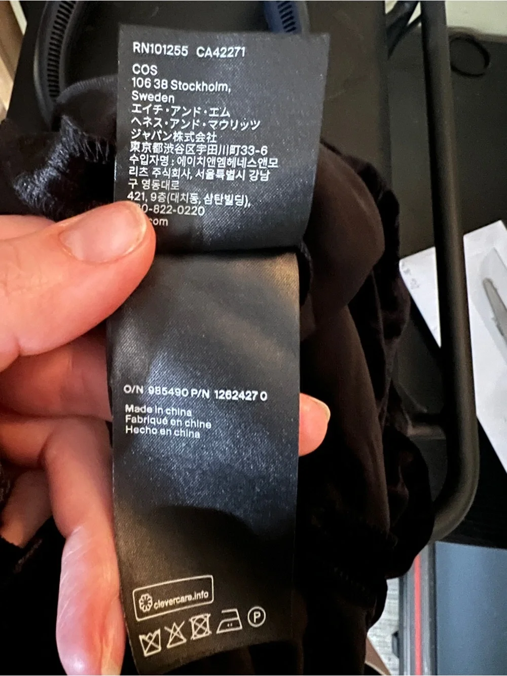 COS nwt black