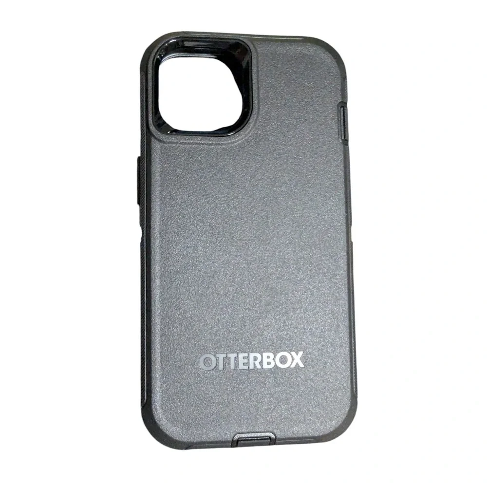H1. OtterBox Defender Series Case W/Holster‎ For iPhone 14/13 Black 