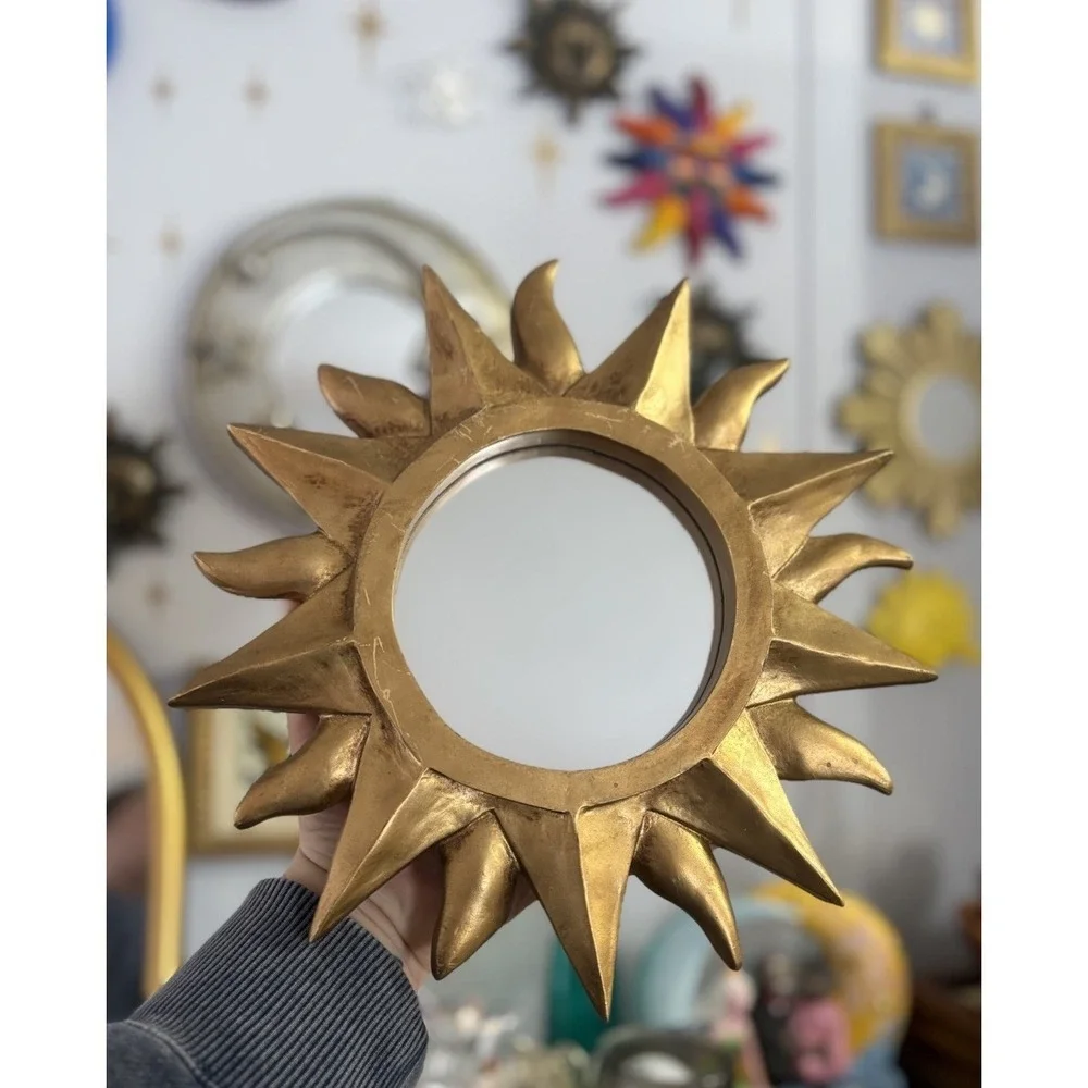 Vintage Celestial Sun Moon Whimsigoth 11