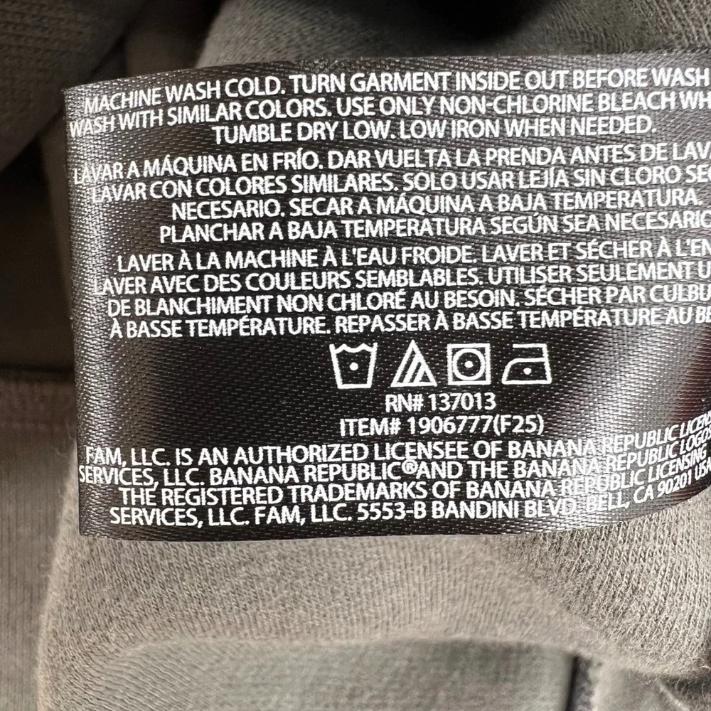Banana Republic men gray