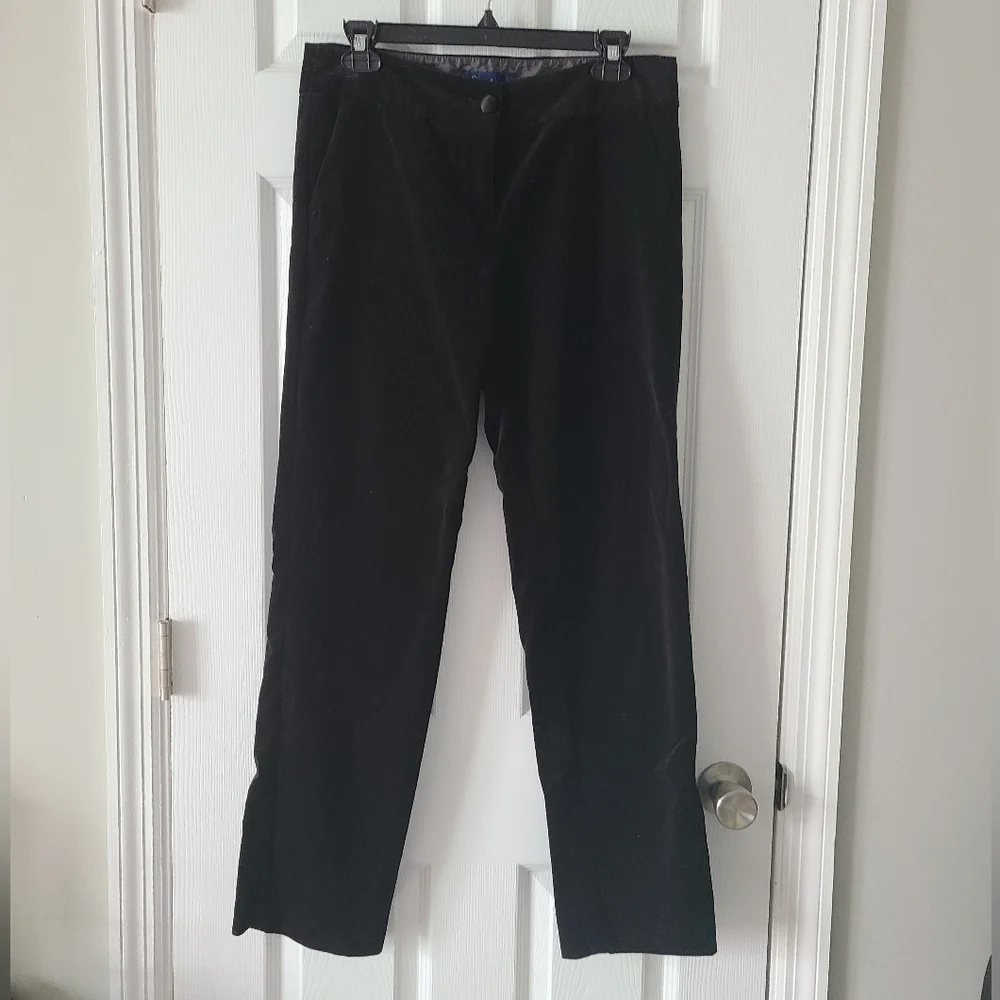 Boden Velvet Tuxedo Pants