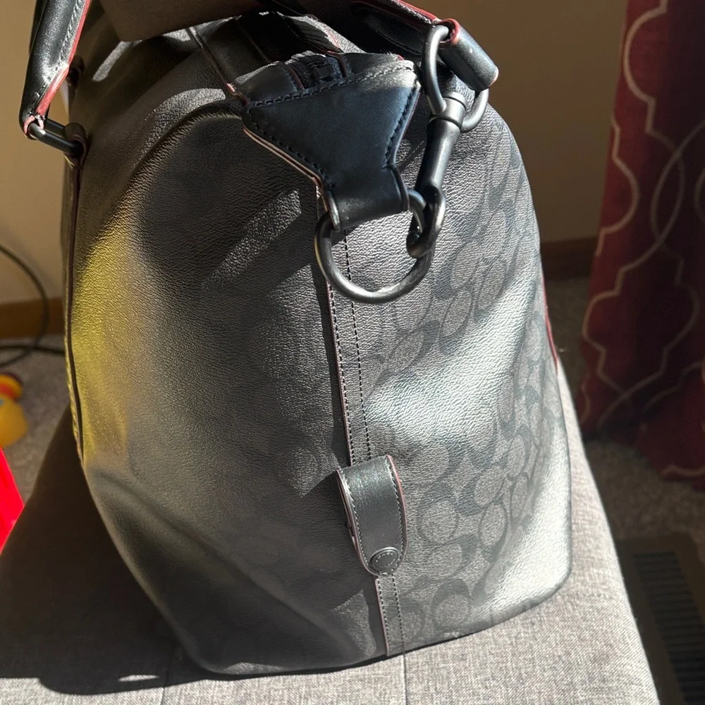 Coach Voyager Duffel Travel Bag w/ Strap A1821