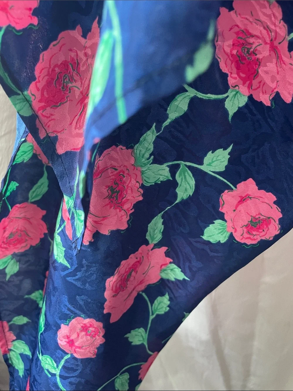Vintage lightweight silk
