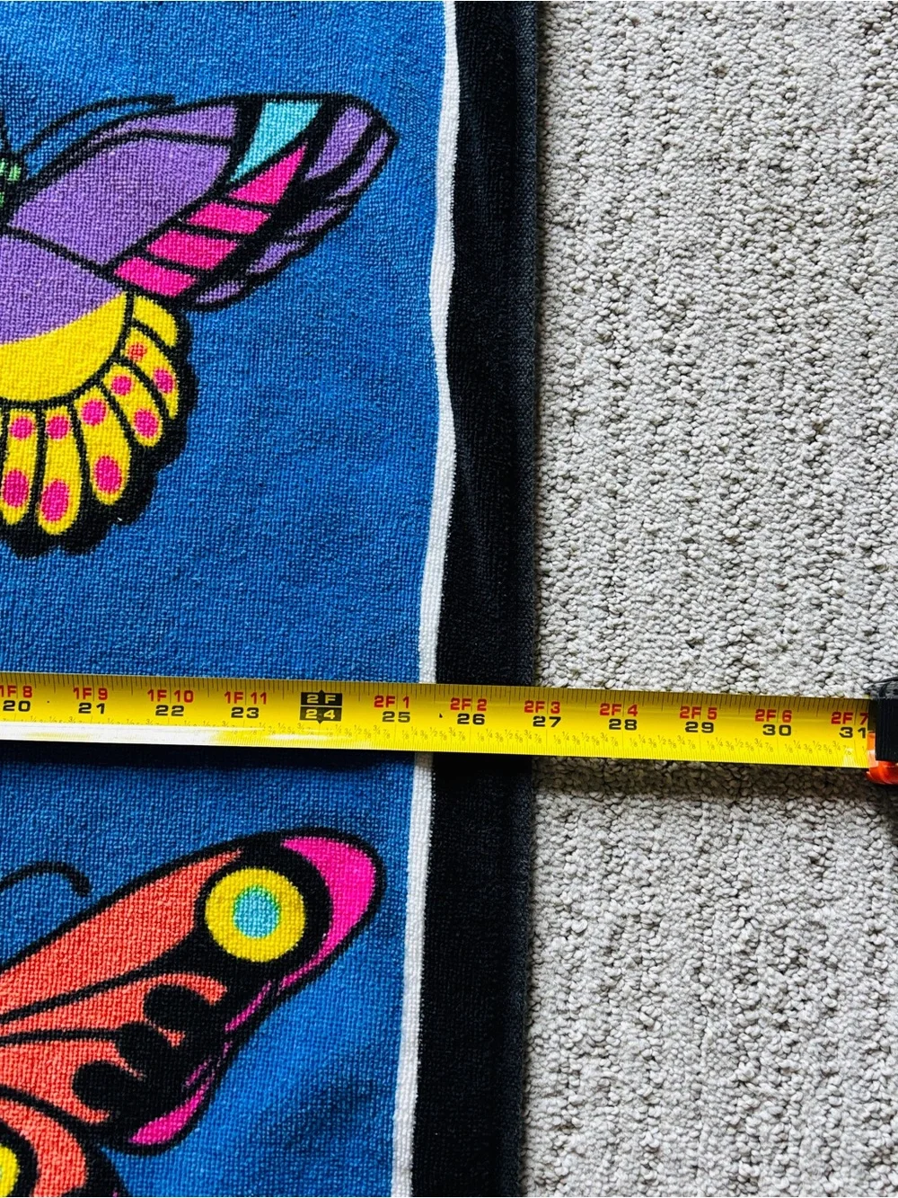 Vintage beach towel