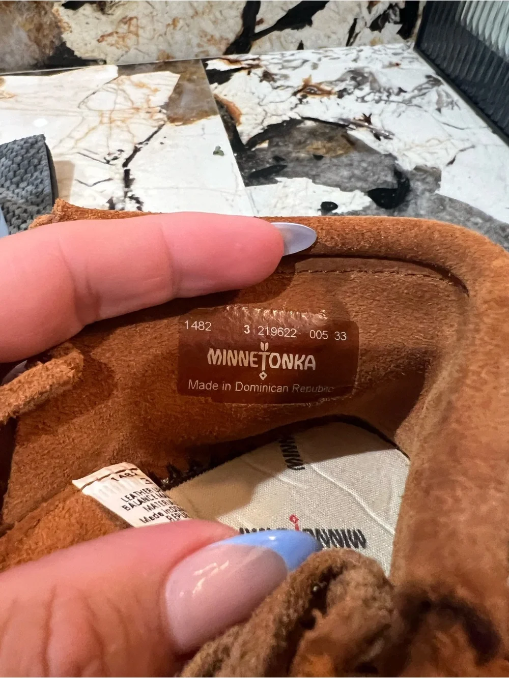 Minnetonka classic suede