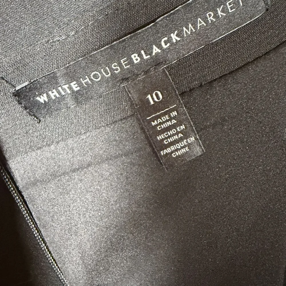 White House Black Market streamlined black