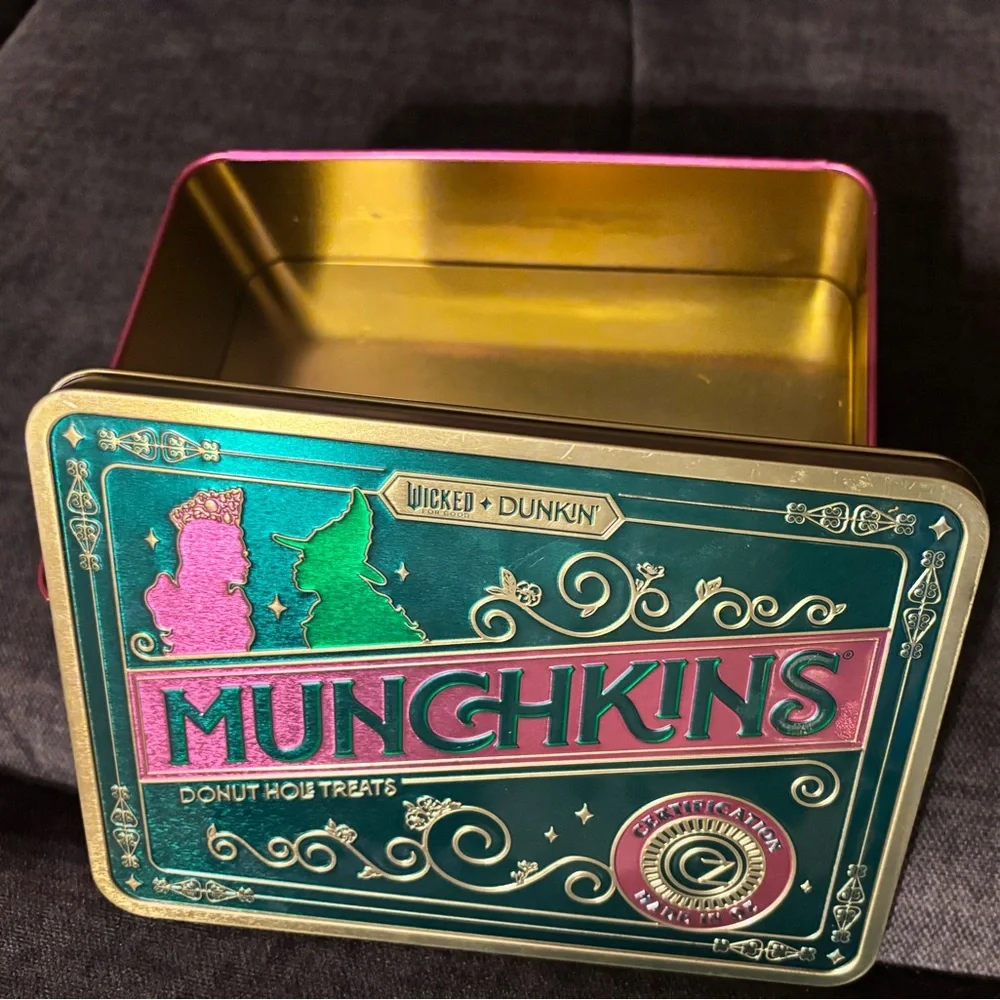 Dunkin Donuts metal collectible