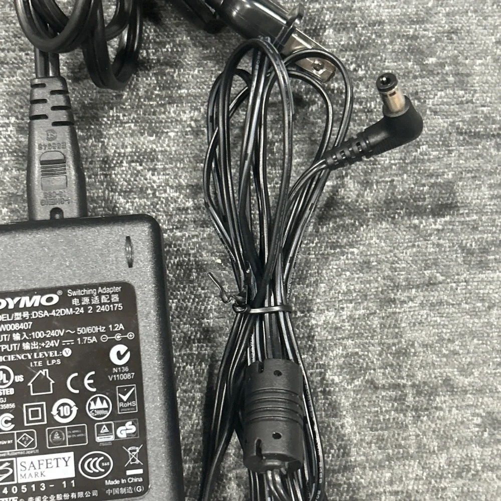 Genuine DYMO AC Adapter for LabelWriter Label Printer 450 Twin Turbo Duo n/PC