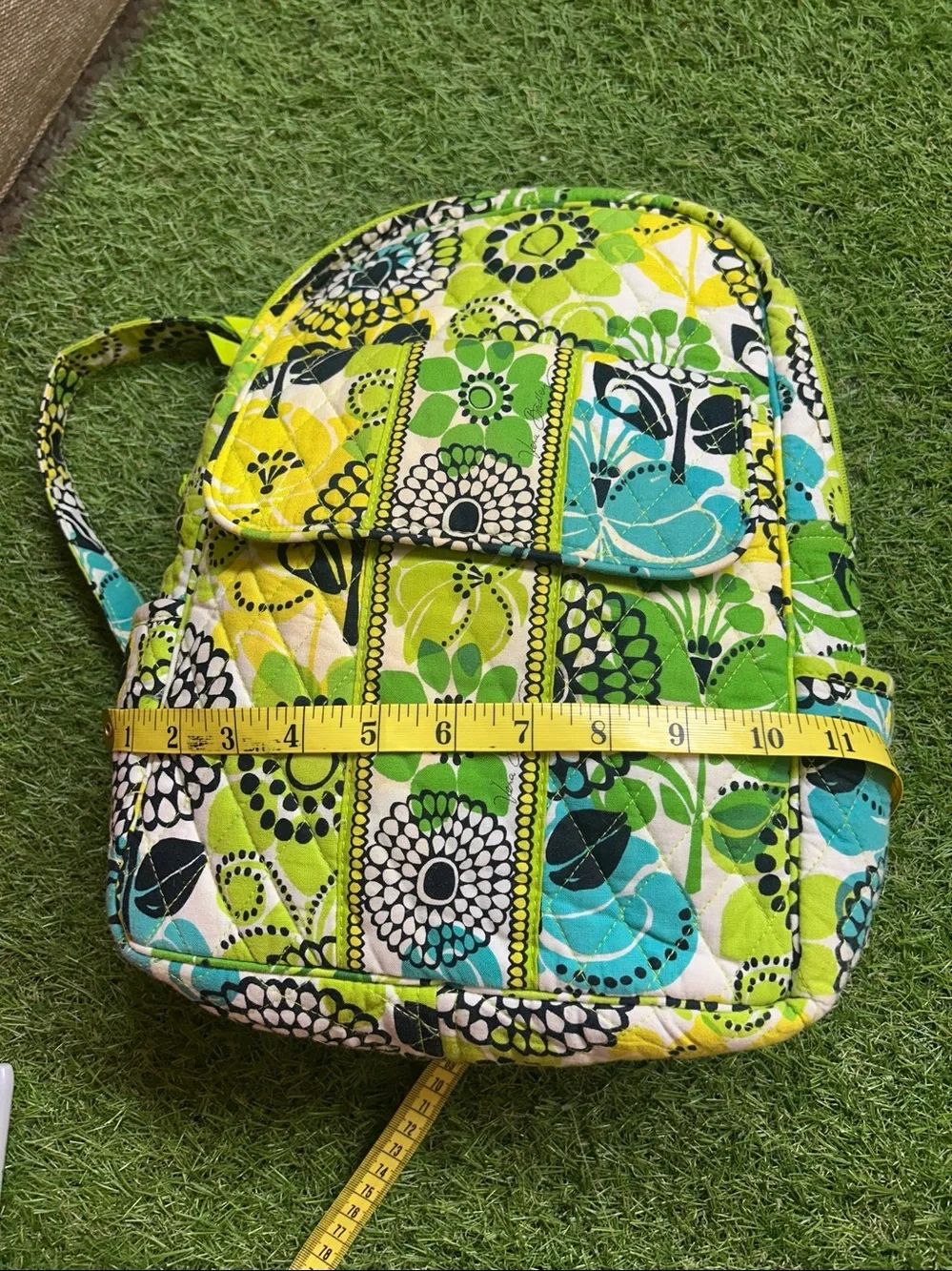 Vera Bradley compact quilted