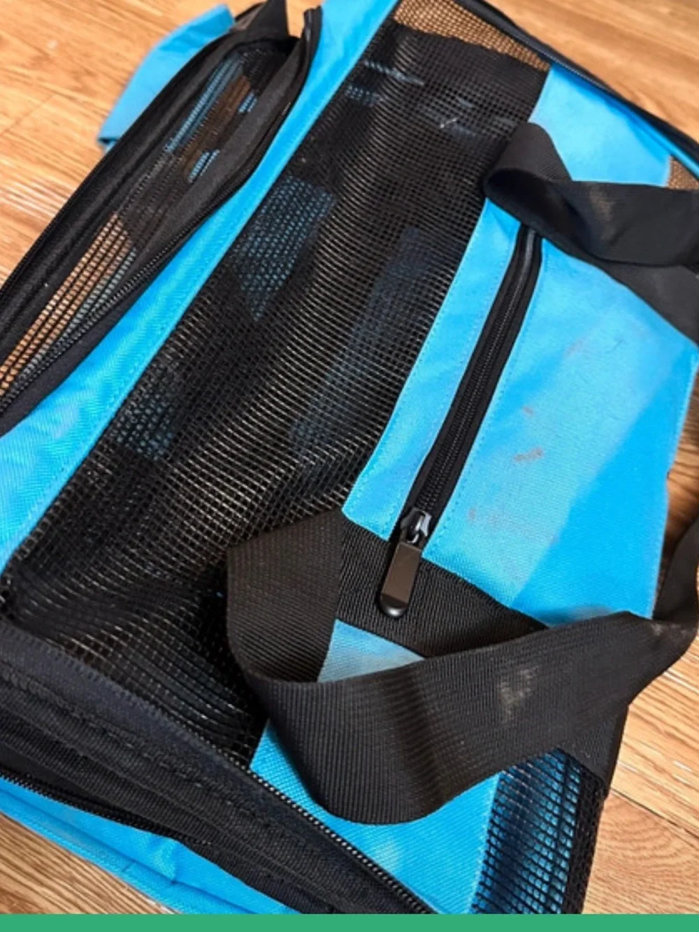 Source Unknown shoulder strap openings