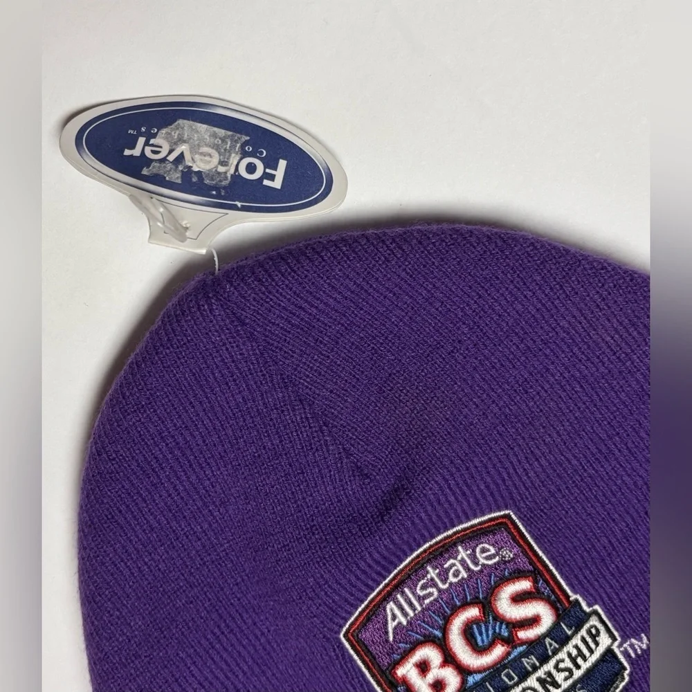 STATE purple beanie