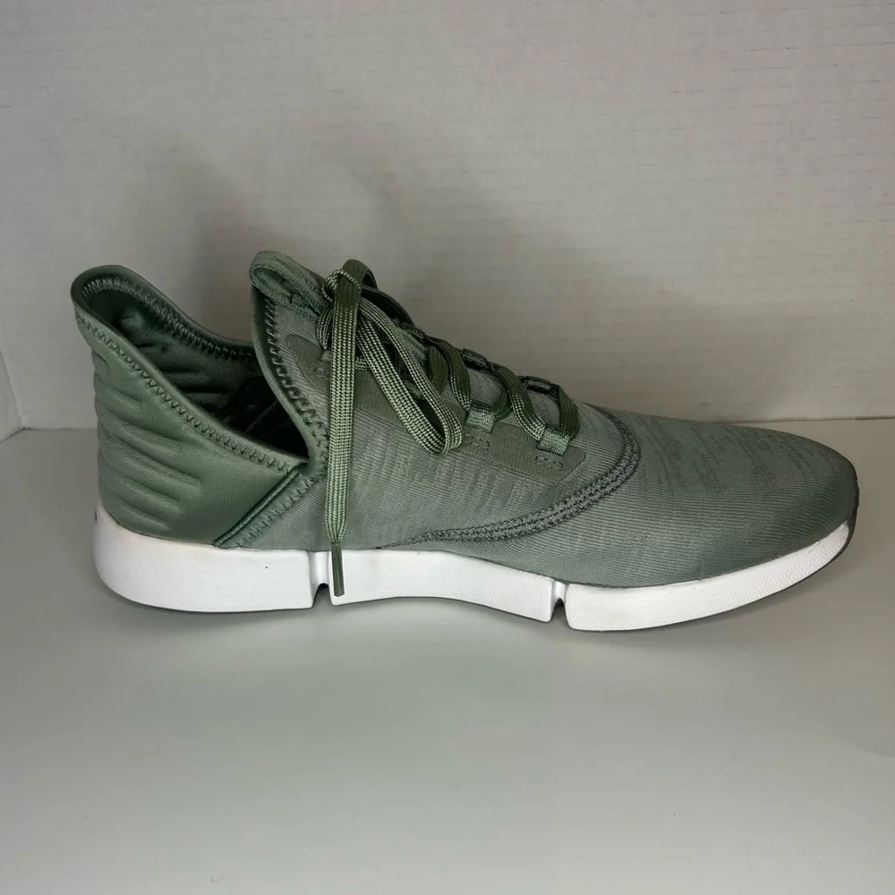 REEBOK DAILY FIT DMX LOW SLIP-ON TRAINERS‎ SNEAKERS WOMEN SHOES GREEN SIZE 8
