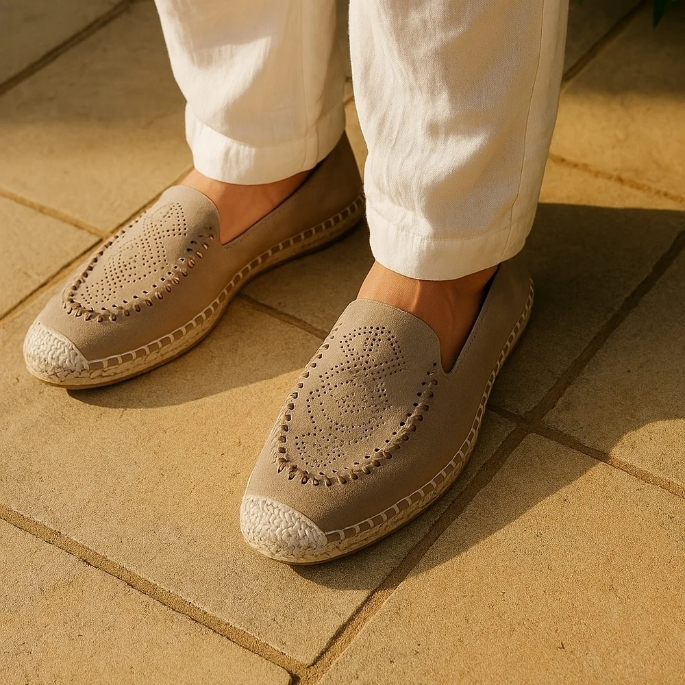 NWOB Zara Faux Suede Espadrilles Size 10 (EU 41)