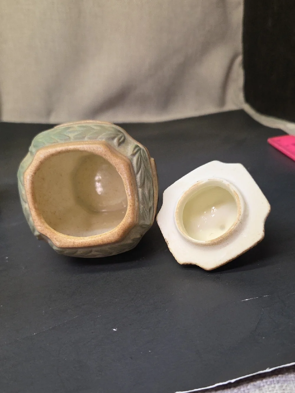 vintage porcelain trinket boxes ( Set 1)