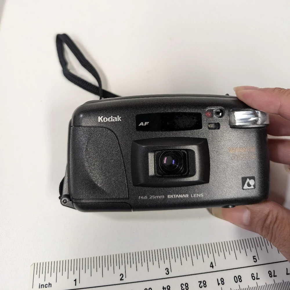 Kodak Advantix 3100AF Ektanar Lens f 4.6, 25 mm, with wrist strap, Camera