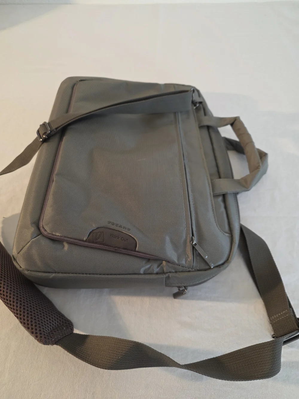 Tucano Grey Laptop Briefcase Bag -