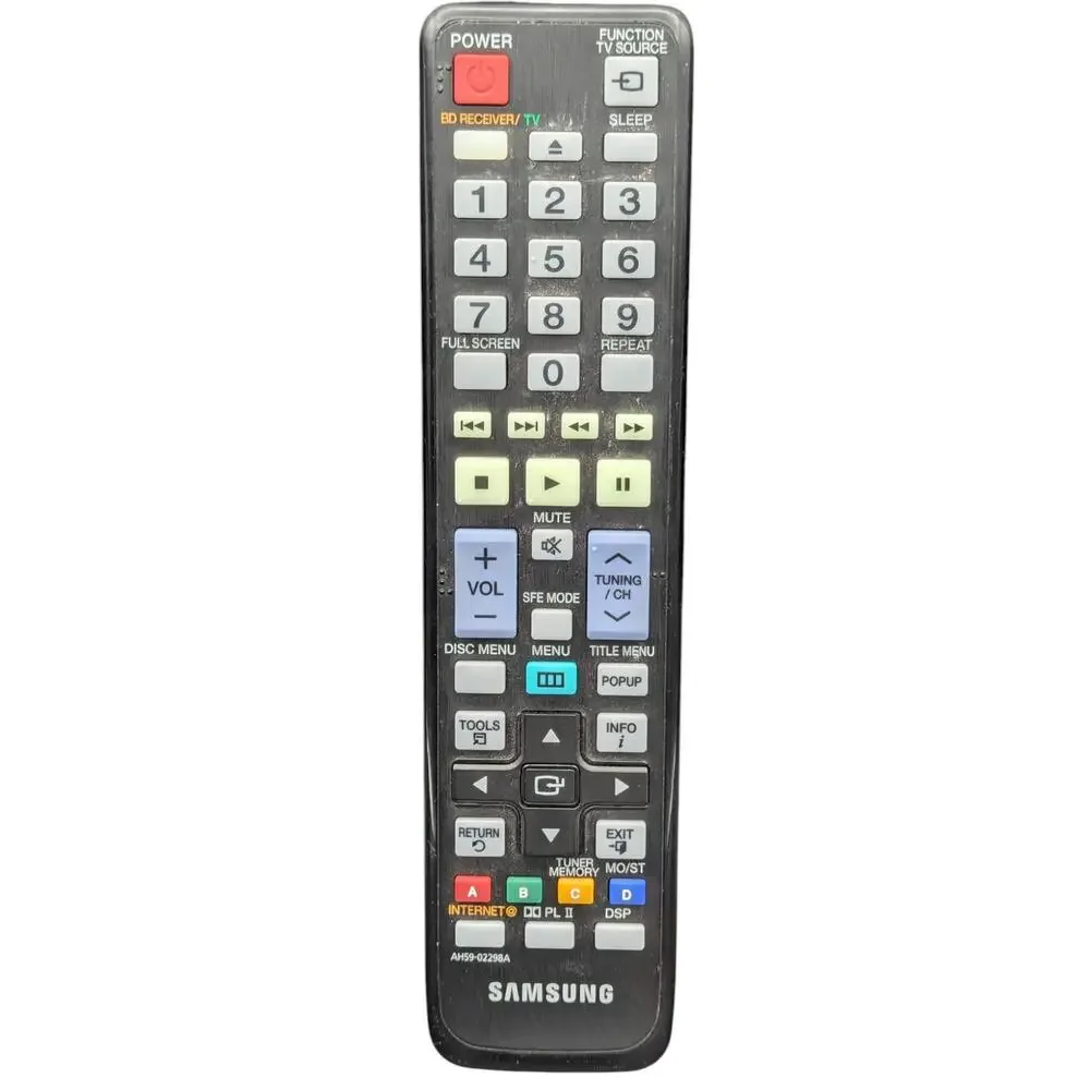 Samsung AH59-02298A Genuine OEM Remote‎ Full Numeric Remote Glowing Buttons