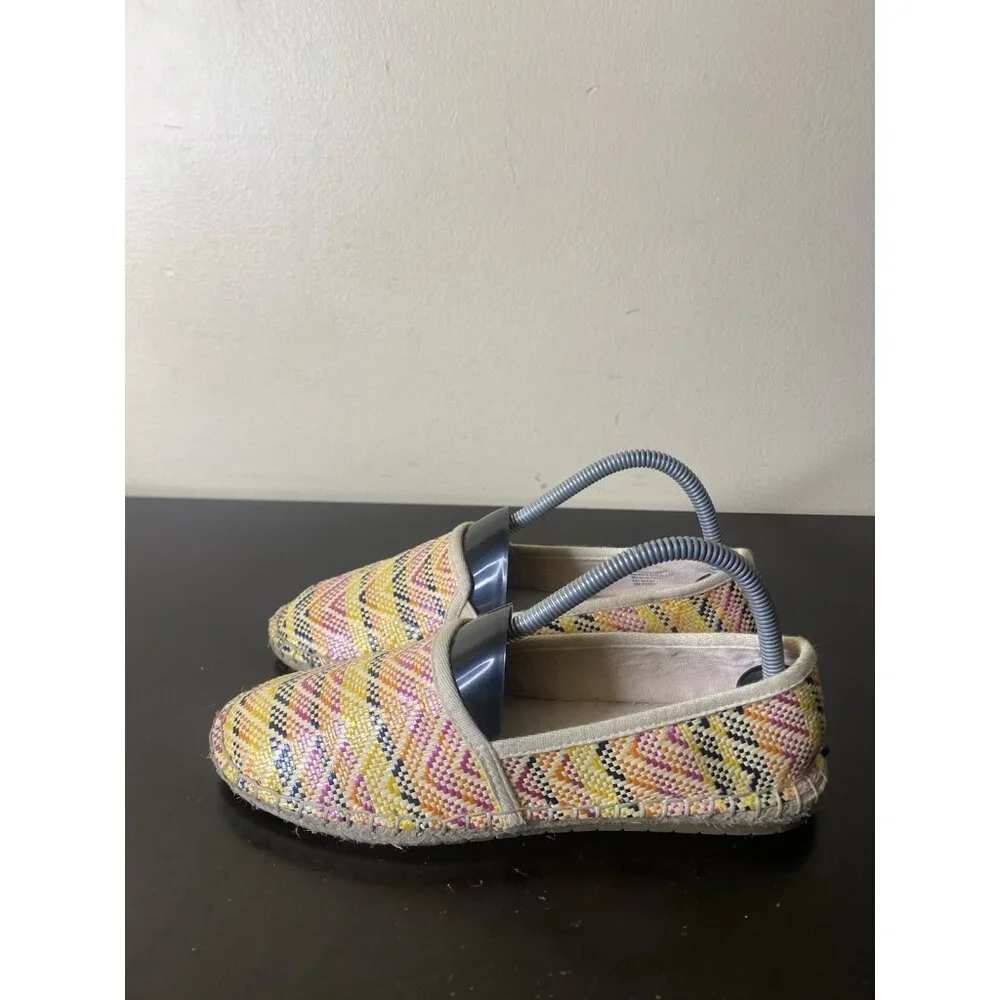 Charter Club Joeey Espadrille Flat Multicolor Slip On Shoes Size 8M