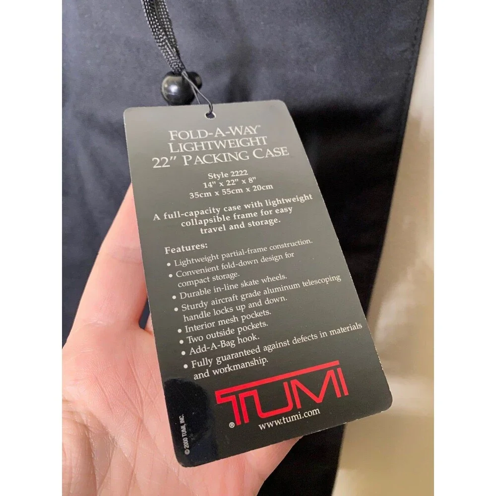 Tumi new tags