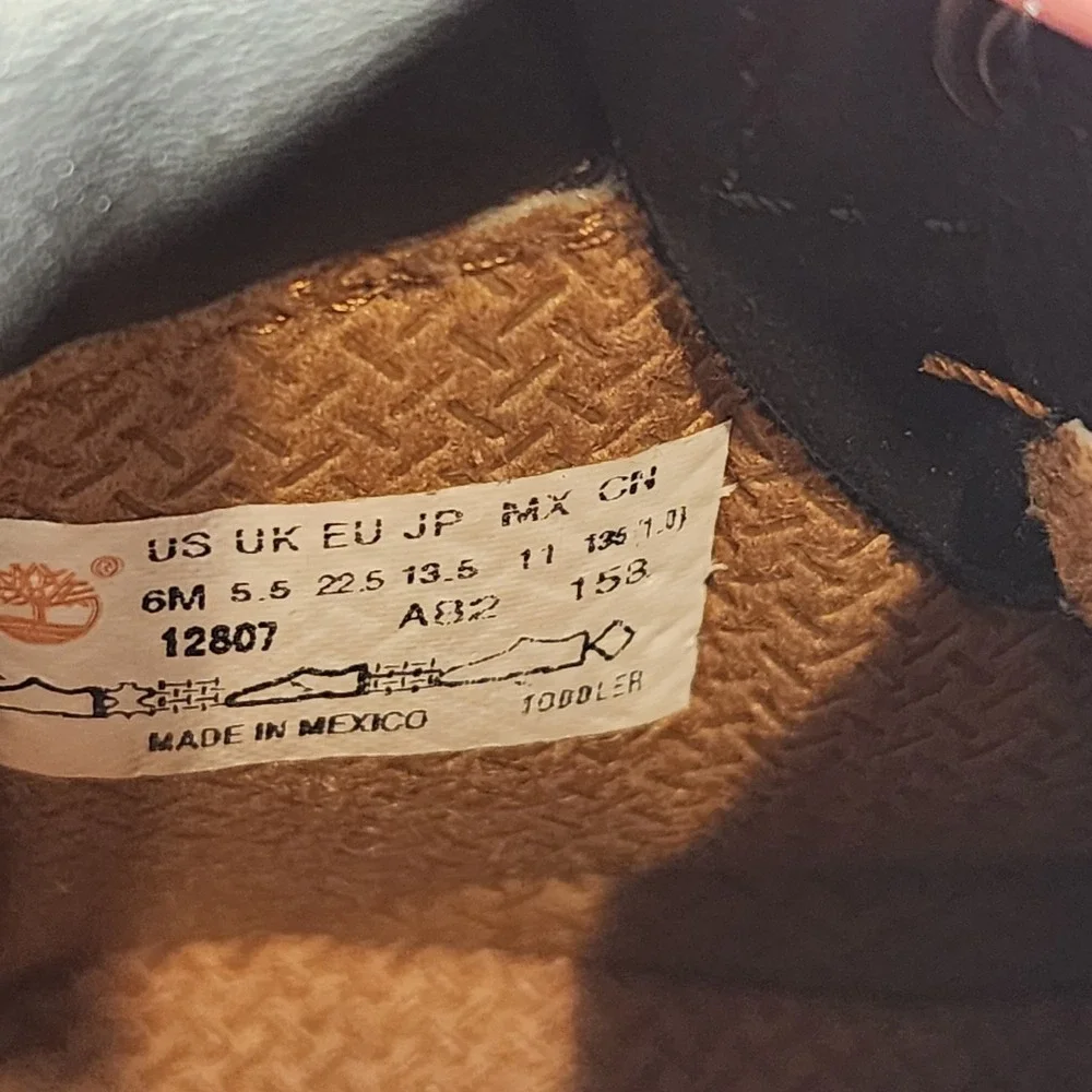 Timberland little man