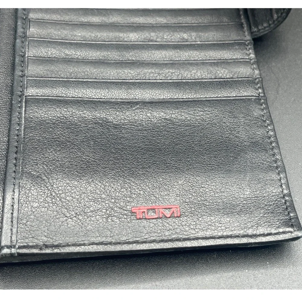 Tumi leather wallet