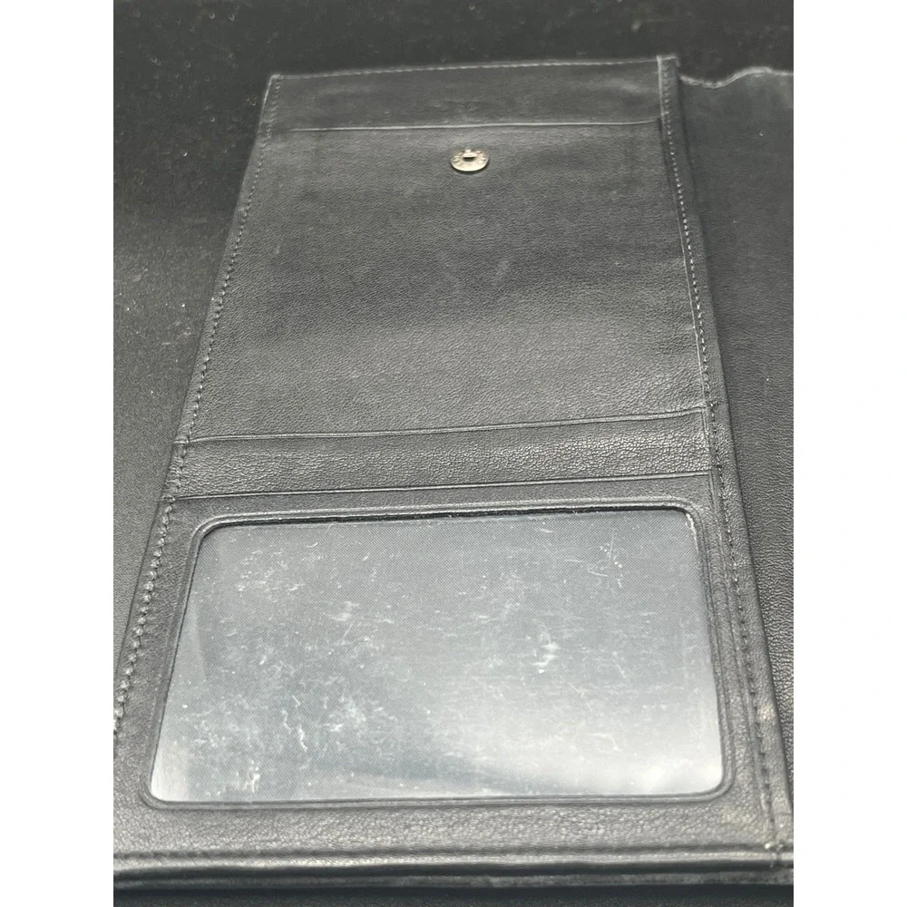 Tumi leather wallet