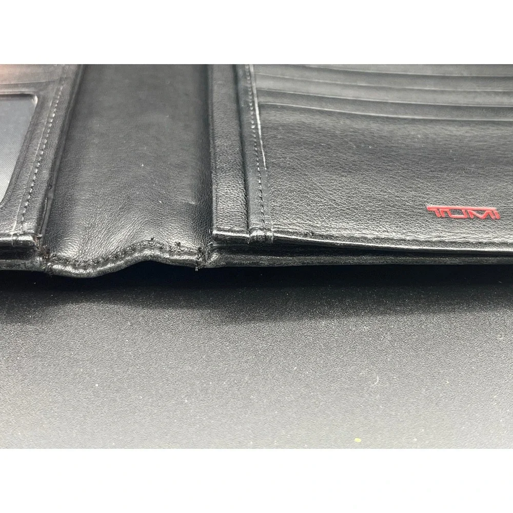 Tumi leather wallet