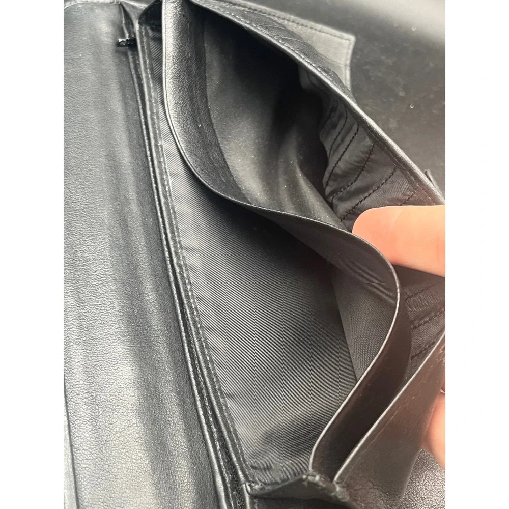Tumi leather wallet