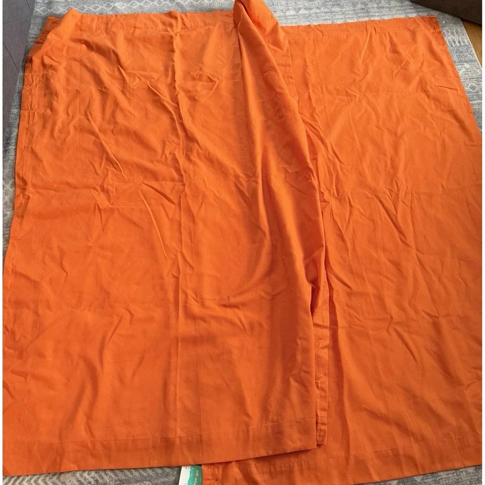 Pillowfort‎ light blocking curtain panels orange 63