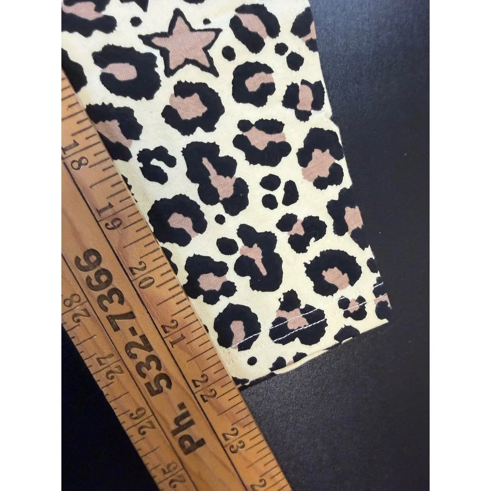 Converse girls leopard