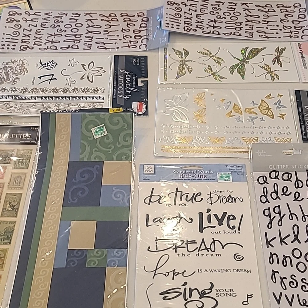New Craft Sticker Bundle
