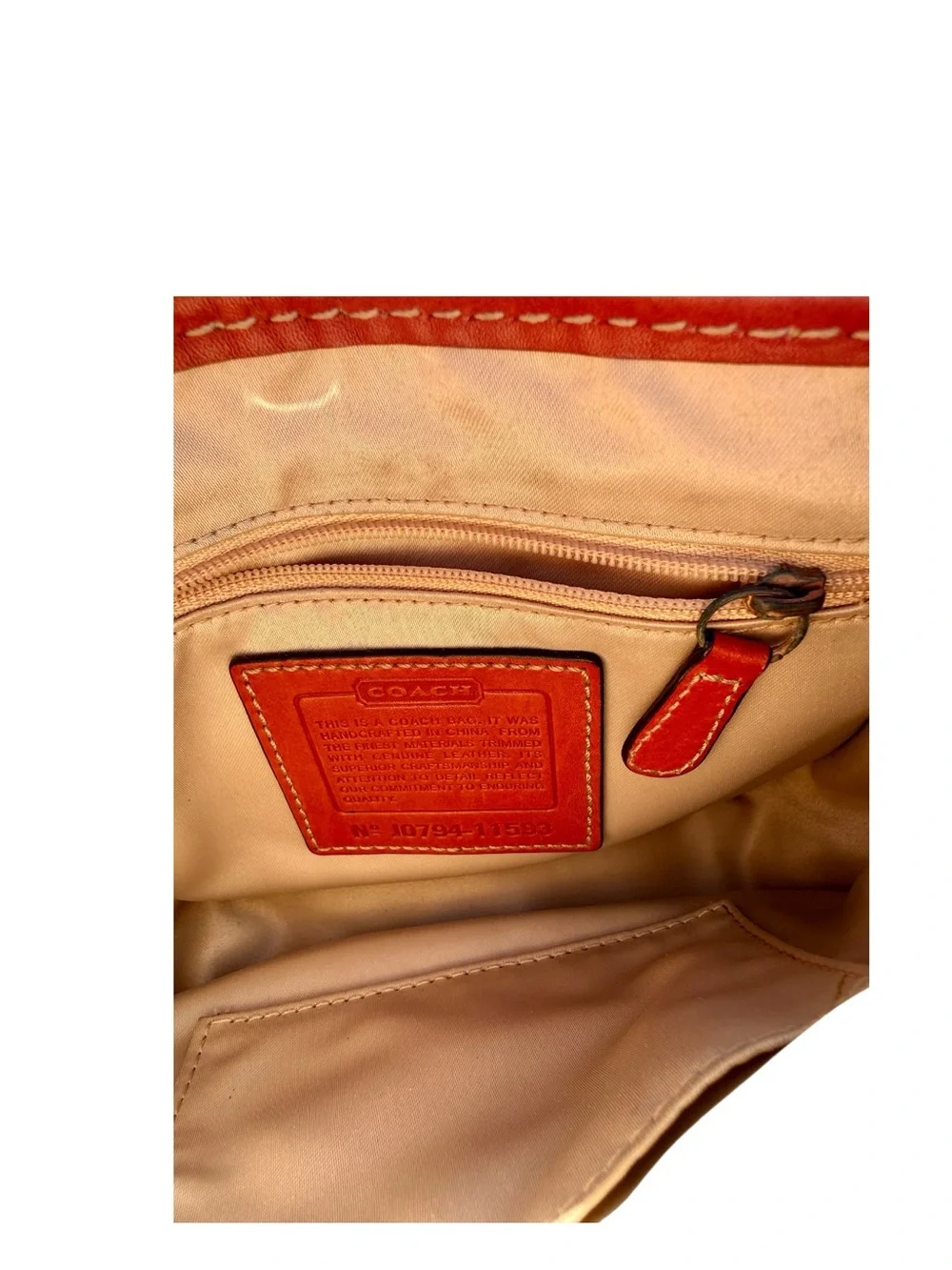 Coach title vintage