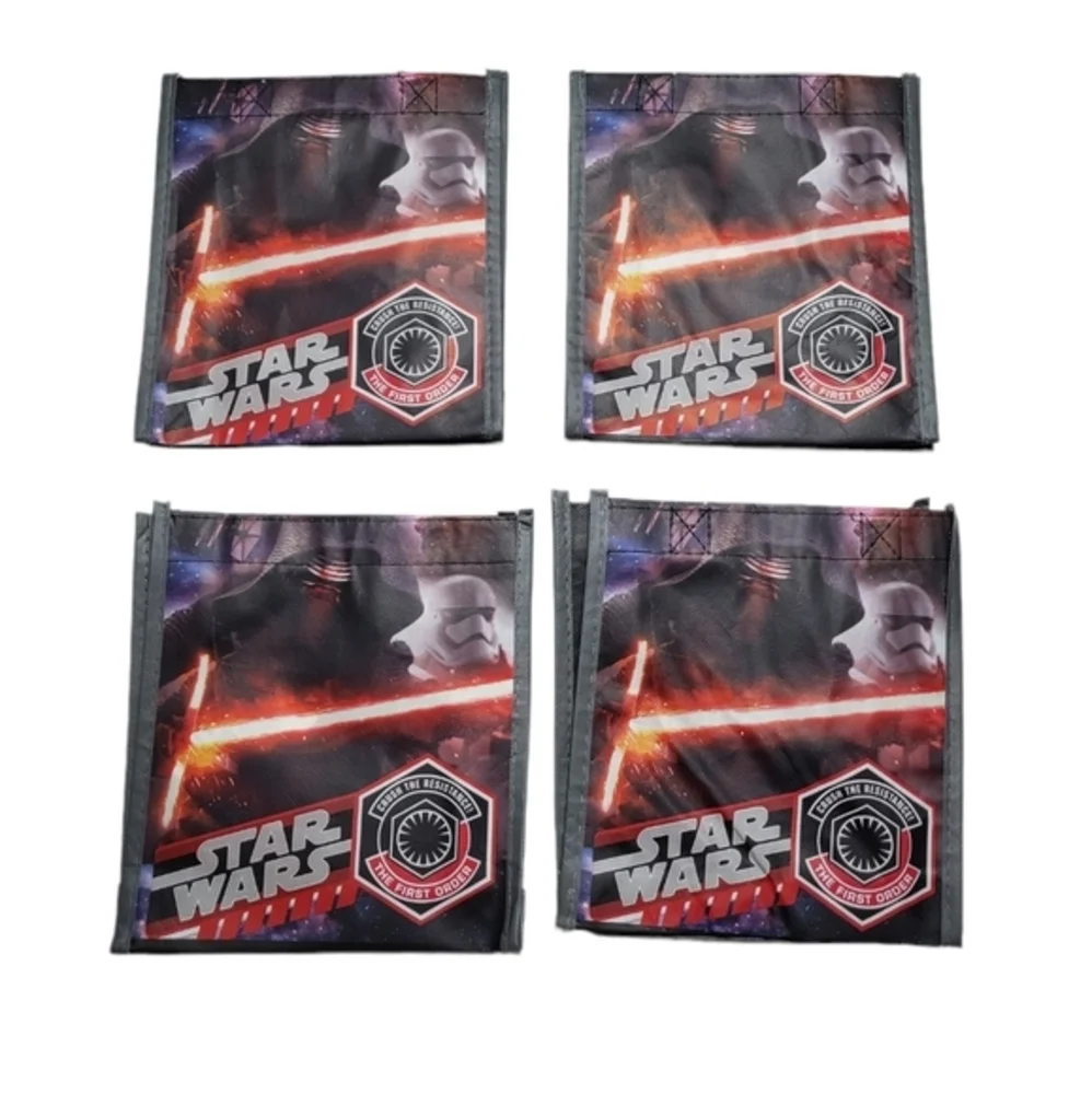 Disney‎ Star Wars 4pcs Party Goodie Bags Reusable Mini Totes