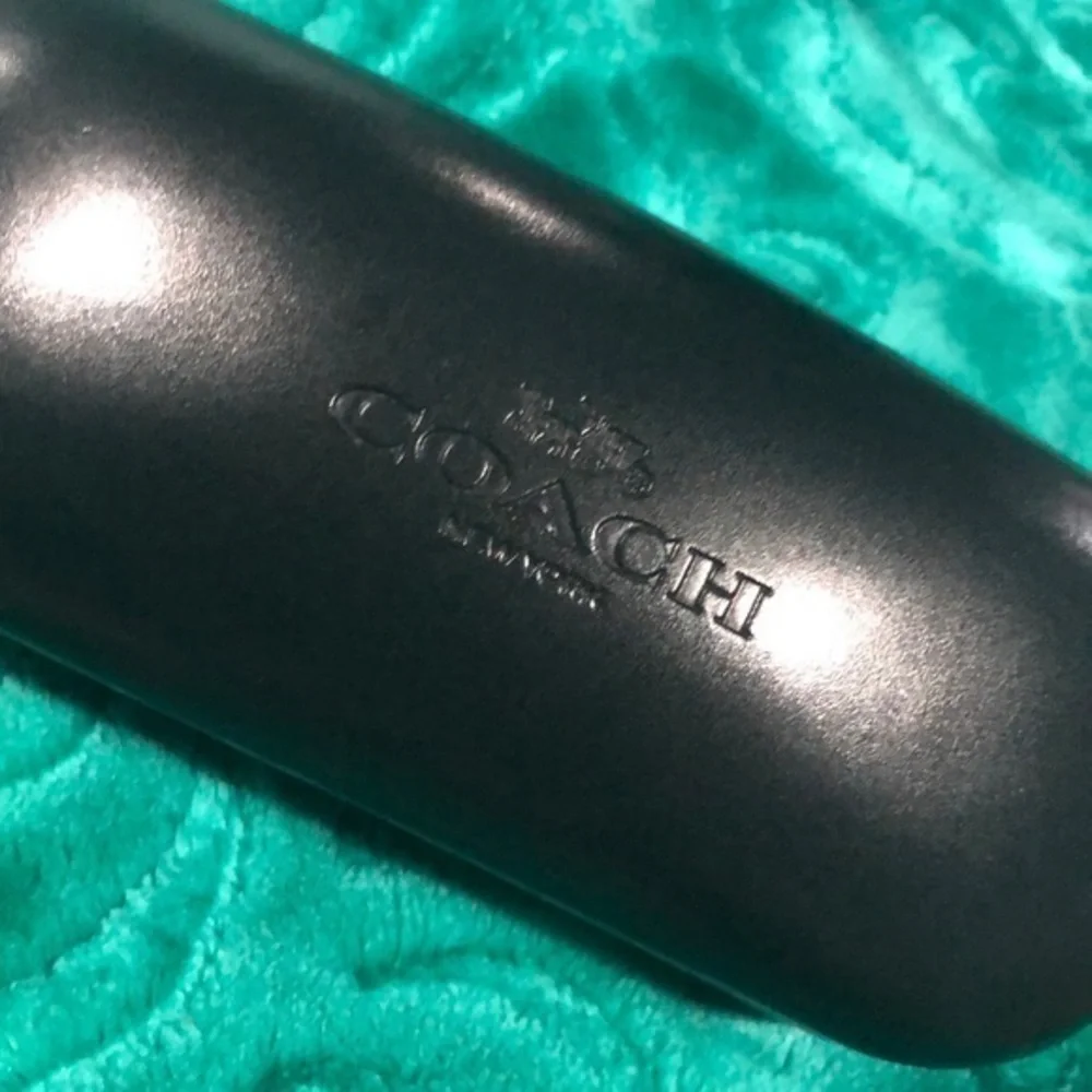 Coach‎ glasses black case