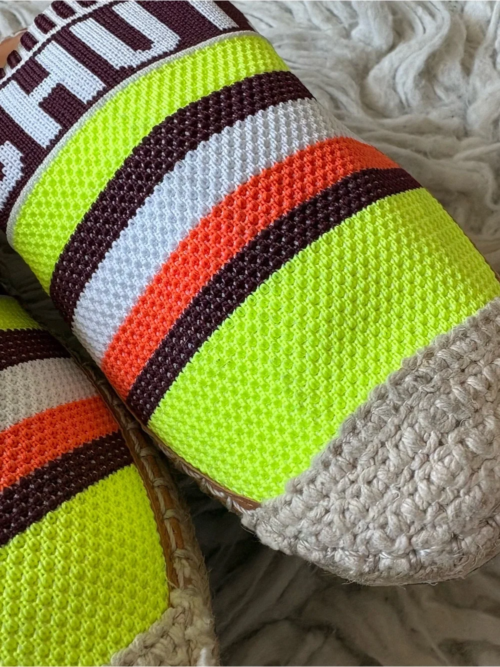 SCHUTZ multicolor striped