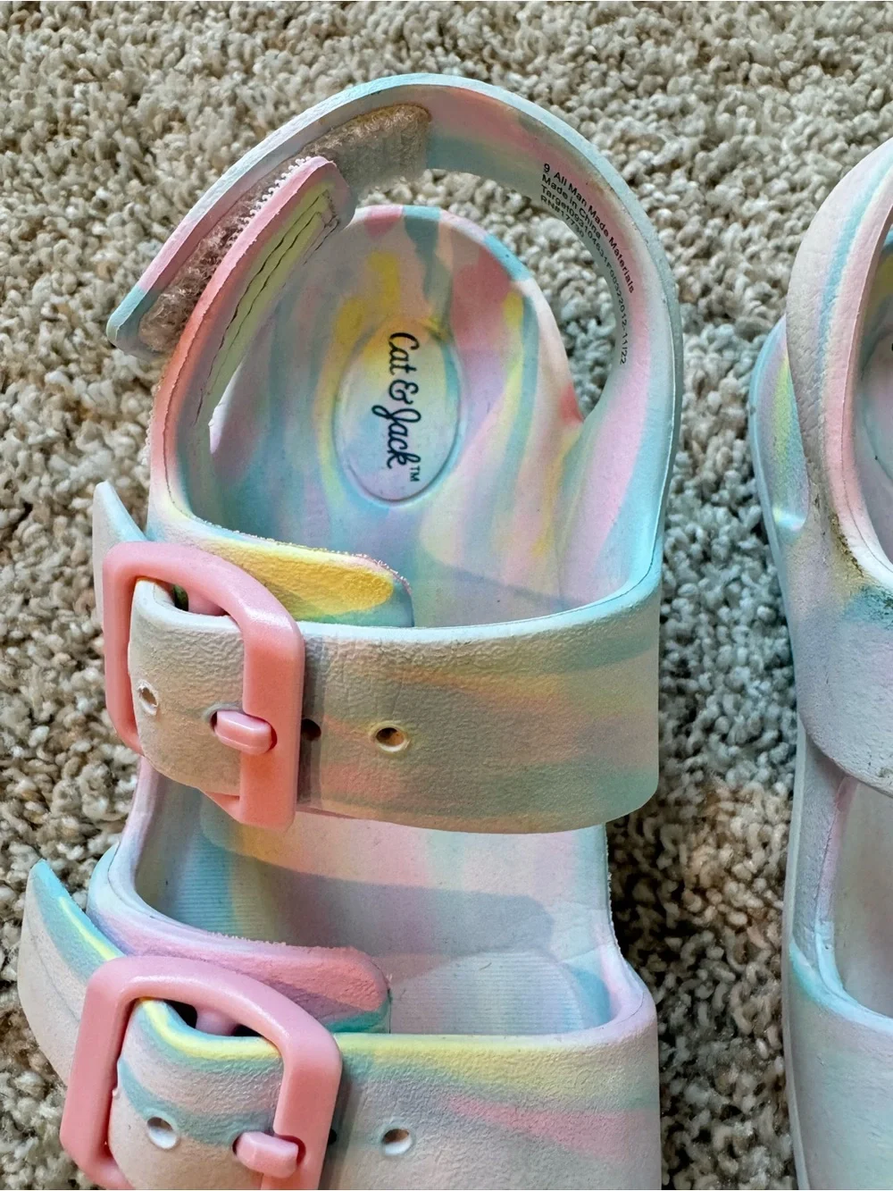 Cat & Jack pink dye comfy
