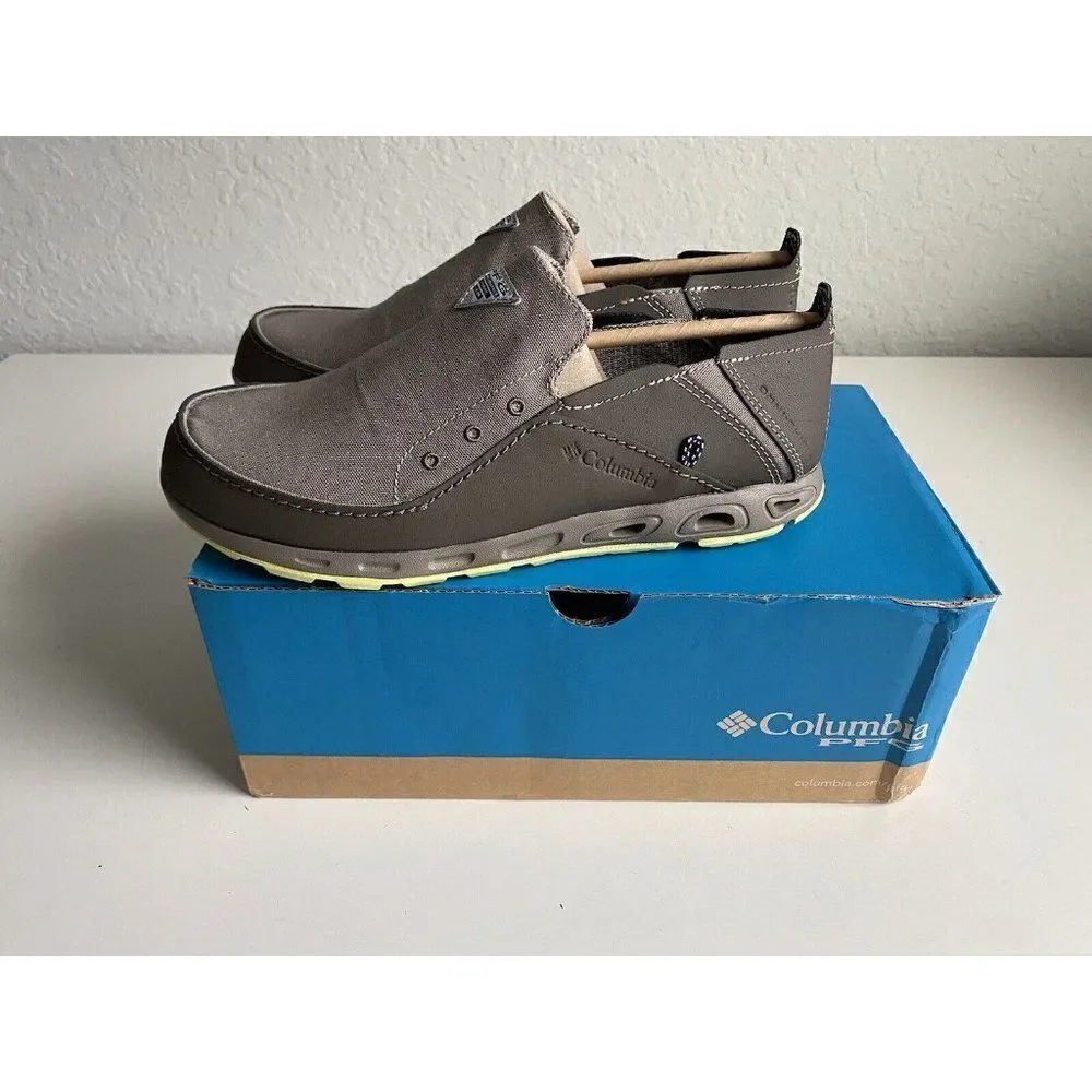 Columbia‎ Men's Sz 7 Bahama PFG Series Water Boat Shoes WIDE Width Slip On Shoes