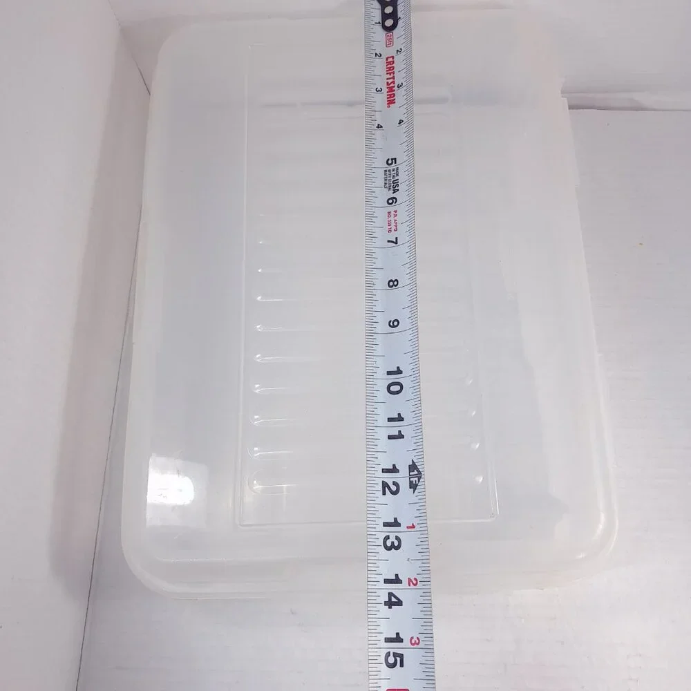 Rubbermaid hinged plastic