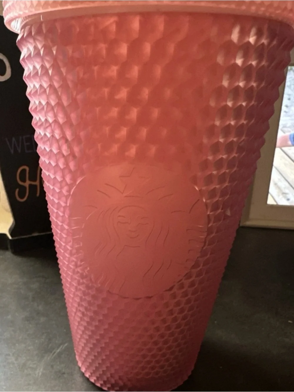 Starbucks durable textured