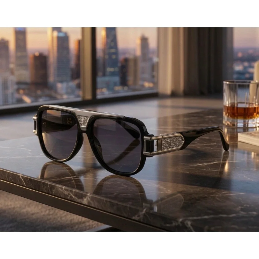 Women Sunglasses Disco Party Y2K Cyber Futuristic Celebrity Style Summer Fashion