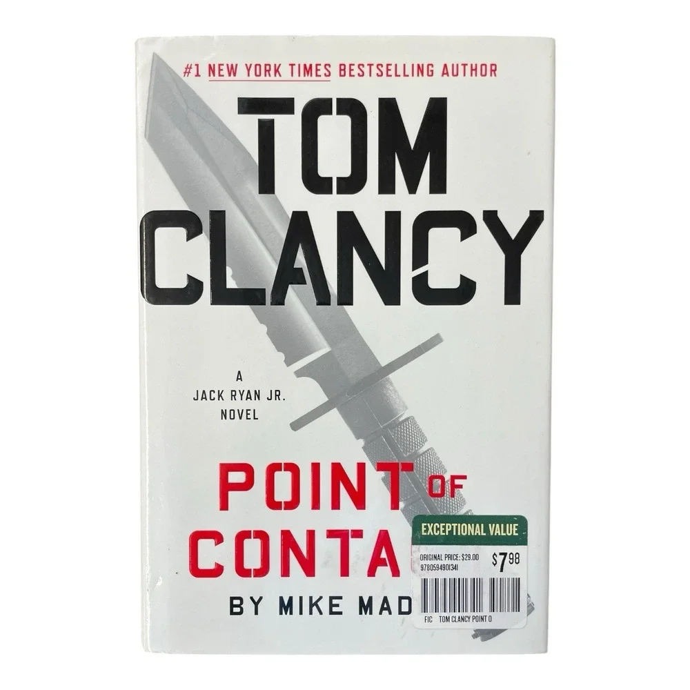 Point Of‎ Contact Jack Ryan Jr Novel Tom Clancy & Mike Maden Hardcover