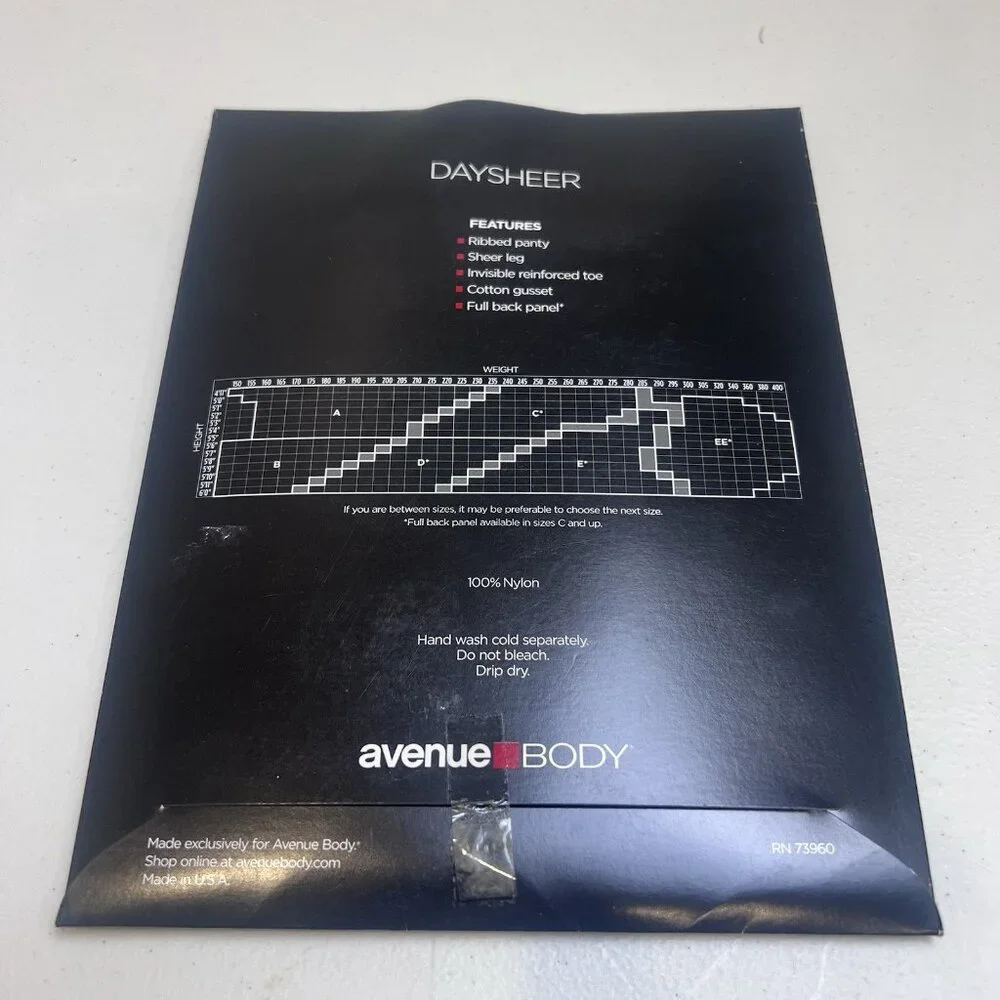 Avenue Body new package